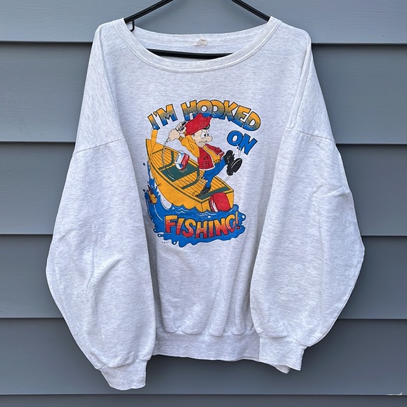 Vintage Fishing Other - 1991 Vintage Fishing Sweater